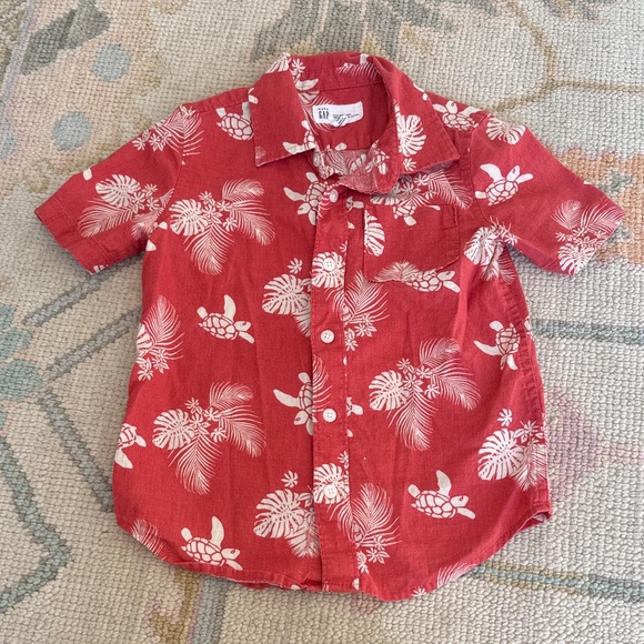 GAP Other - GAP Red Kids Button Down Shirt size 5